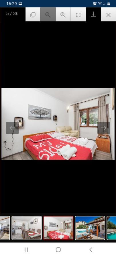 Vila Brig 108 - Private Swimming Pool And Jacuzzi 리예카 외부 사진